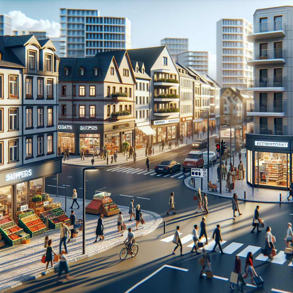 Einfluss von Einkaufsmöglichkeiten auf Mietpreise in Köln Worringen